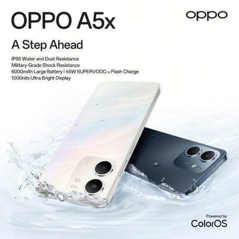 Oppo A5x PTA Tax in Pakistan